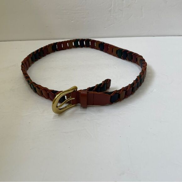 AIMEE-LYNN BRAIDED LEATHER BELT - Picture 4 of 6